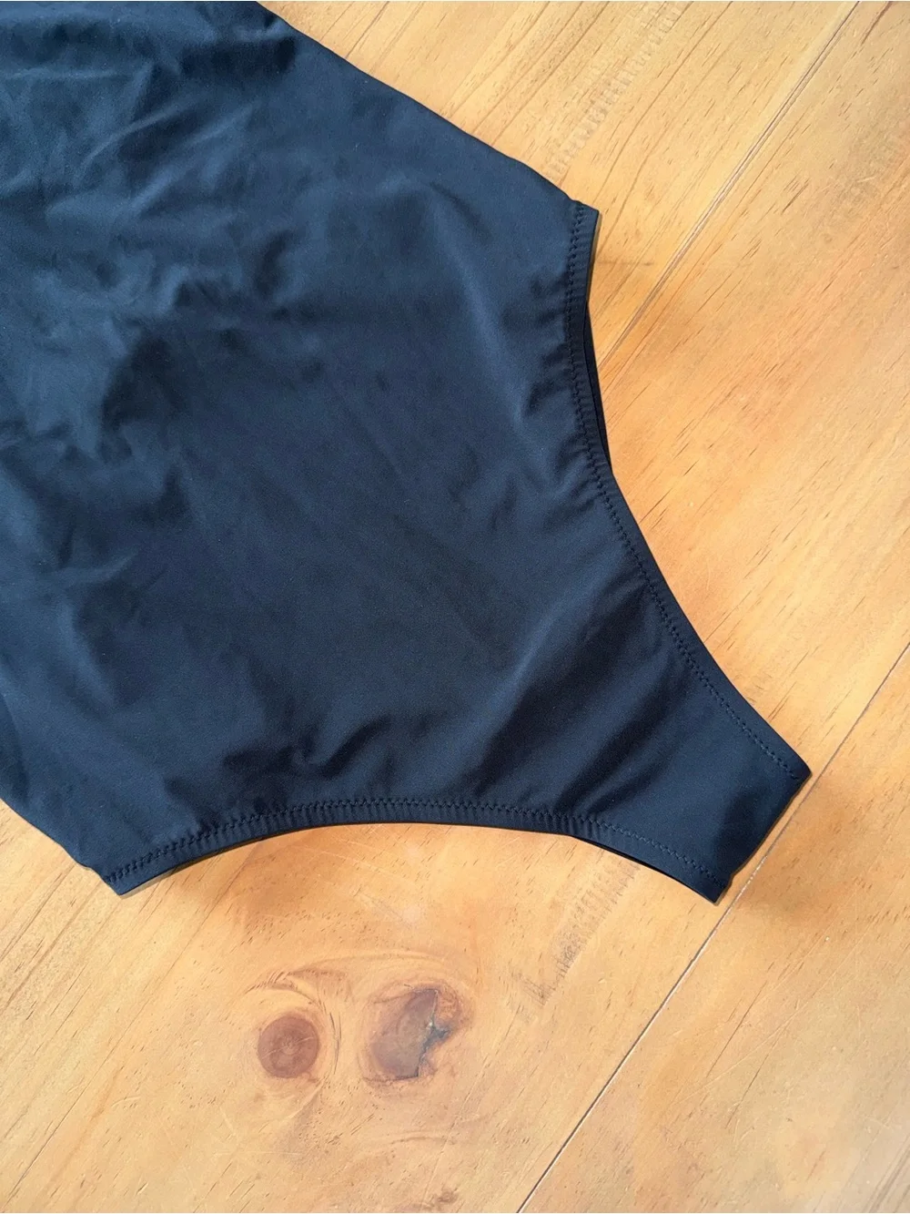 Tory Burch One-Shoulder Black One Piece Swimsuit Woman’s Size M